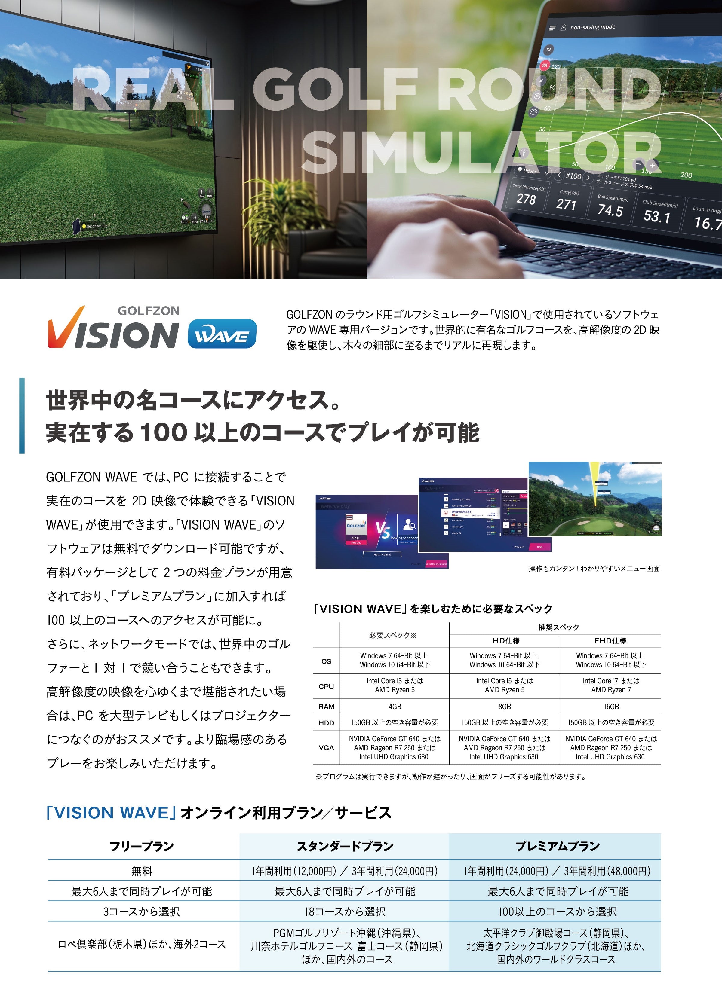 ゴルフゾンウェーブ golfzon wave | jayceebrands.com